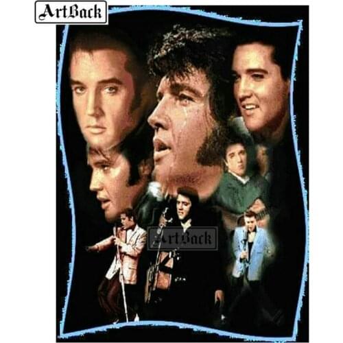 5D Diamond Painting Elvis Presley Portrait Full Square drill3d Rhinestone Diamond Embroidery Mosaic Artwork Home Decor