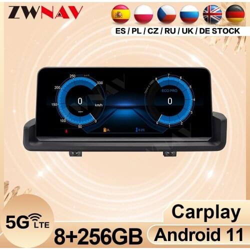 Carplay 8+256G Android 11 Screen For BMW 3 Series E90 E91 E92 E93 2005-2012 Audio Radio Receiver GPS Video Player Wifi Head Unit