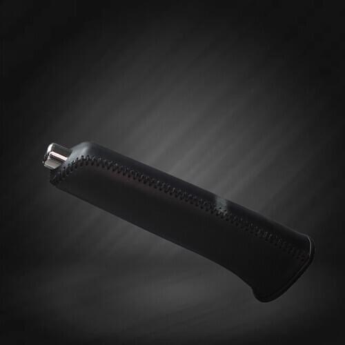 Car Hand Brake Covers Top Layer Leather Case for Mazda 6 Handbrake Grips Cover Auto Genuine Leather Handbrake