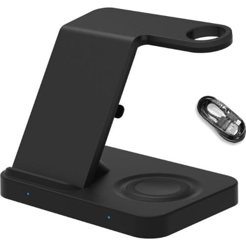 Cell Phone Holder 5-in-1 Wireless Charging Stand Multifunctional Wireless Fast Charging Bracket ( Magnetic)