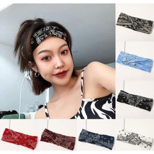 Men sweatband sports Headband Stretch Elastic Women Yoga Running hair band for men Outdoor Sport Headwrap Fitness Sports safety