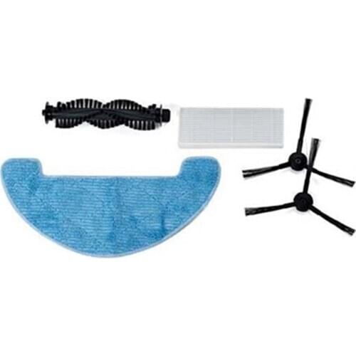 HEPA Filter Main Brush Side Brush Mop Cloth Rags for iBoto Smart X615GW Aqua Robotic Vacuum Cleaner Spare Parts Accessories