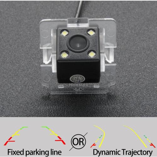 Fixed Or Dynamic Trajectory Car Rear View Camera For Mitsubishi Outlander/Outlander GT XL Airtrek Car Backup Parking Accessories