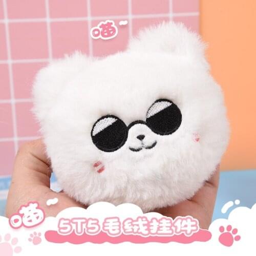 Kawaii Anime Jujutsu Kaisen Gojo Satoru Cute Cat Plush Shoulder Bag Messenger Bag Cosplay Lovely Student Handbag Keychain Gift