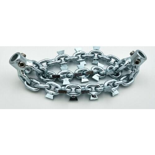 LEADFEN with carbide-tip drain cleaning cutter DN100mm pipe cleaning knocker 8mm flexible snake cable drain cleaning bendable