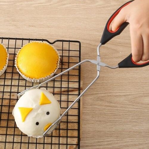 Multifunctional Durable Food Tongs Barbecue Charcoal Tongs Barbecue Tongs Bread Tongs Lengthened Tongs Barbecue Accessories