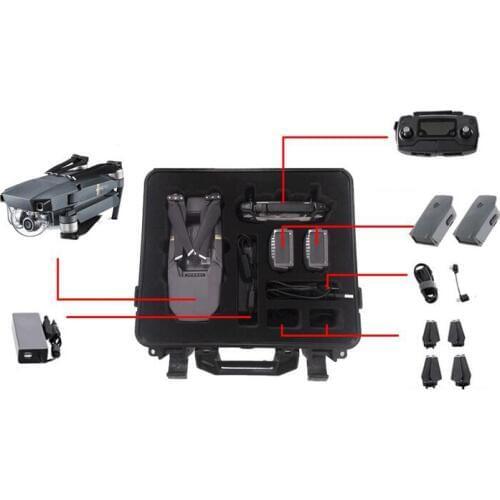 New Arrival CASE BAG SUITCASE WATERPROOF for DJI MAVIC PRO RC DRONE RC QUADCOPTER