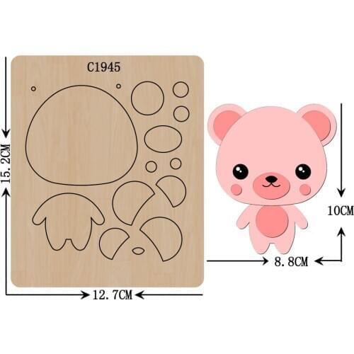 New Wooden die Scrapbooking C1945 Cutting Dies