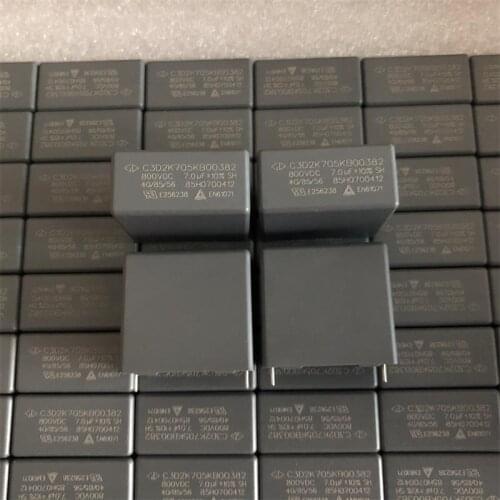 Original new 100% C3D B00382 800VDC 7UF thick copper foot frequency dividing film capacitor (Inductor)
