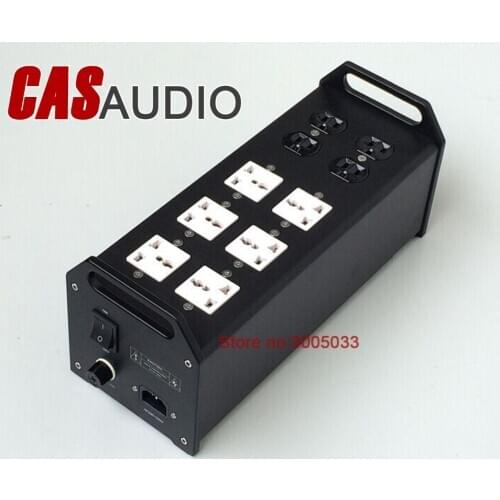 PW1 20A Premium Power Filter Socket For Hi-Fi Audio W/ LED Voltage Display