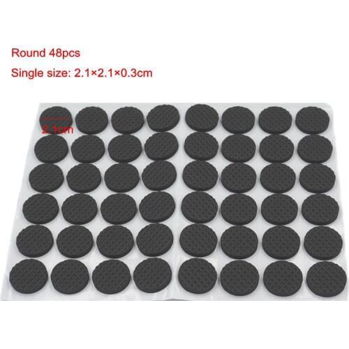 Self Adhesive Furniture Leg Feet Non Slip Rug Felt Pads Anti Slip Mat Soft Close Fittings For Chair Table