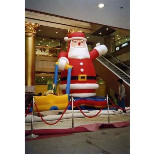 Happy inflatable Vivid Inflatable Santa Claus 6m decorations,inflatable toys,merry decorations