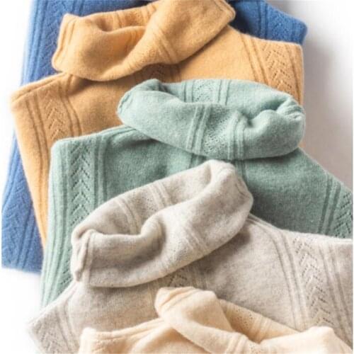 New Cashmere Sweater Woman Knitted Sweater Fashion Autumn winter clothes Women Turtleneck Women Loose Sweater Pullover Women