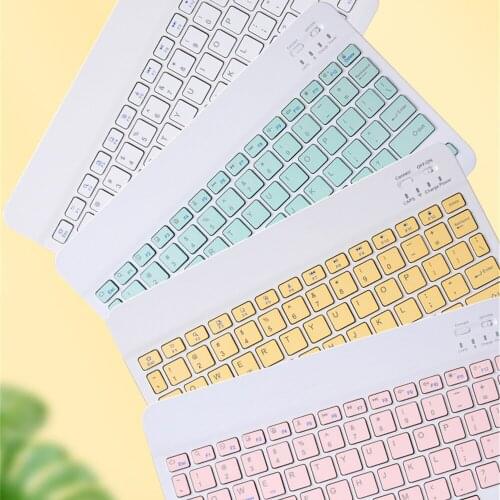Slim Mini Bluetooth Keyboard and Mouse For Android iphone Tablet Wireless Keyboard For iPad IOS
