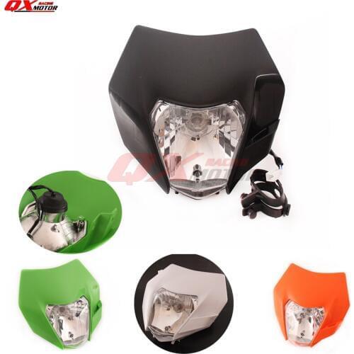 Universal Dirt Bike Motocross Supermoto Motorcycle Headlight For BSE 250cc Headlamp 2013-2015 SXF EXC XCF SMR