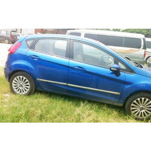 Higher star stainless steel 4pcs car door body decoration trim,door protection trim for Ford Fiesta 2008-2013
