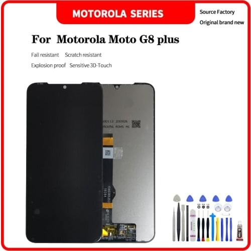 LCD For Motorola MOTO G8 Plus Play G9 Power lite XT2019-1-2 no frame Display Touch Screen Digitizer Assembly with tools