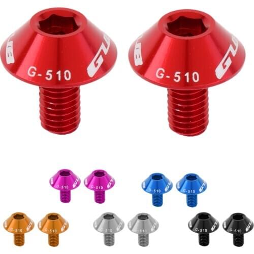 2 Pieces Bike Water Bottle Cage Holder Bolt Threaded Screws