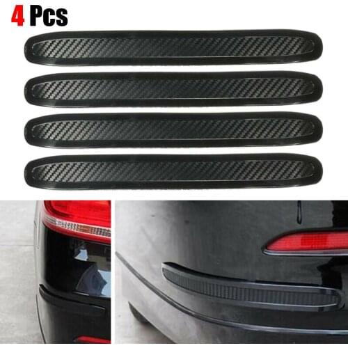 4Pcs Rubber Auto Guard Corner Body Protection Moldings Bar Styling Car Accessories Car Bumper Protector Anti-collision Strips