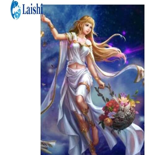 5D Diamond Painting Abstract art angel Full Square drill/round Diamond Embroidery Pictures Of Rhinestones Mosaic Home Decor