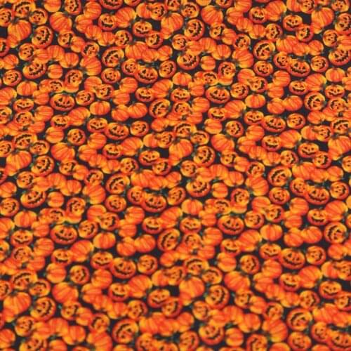 8Pcs Halloween Cotton Fabric Material for DIY Sewing, Dress, Mask, Table Cloth
