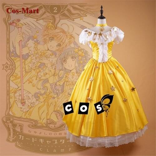 Anime Cardcaptor Sakura Sakura Kinomoto Cosplay Costumes The Stars Formal Dress Princess Dress Lolita Style Role Play Clothing