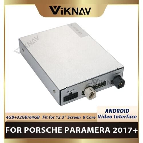 Car Android Multimedia Video Interface For-Porsche-Paramera 2017+ Auto GPS Navigation Box