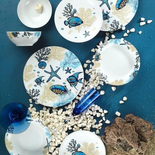 Kutahya has Porcelain Zeugma 24 Piece 11509 Pattern Dinner set