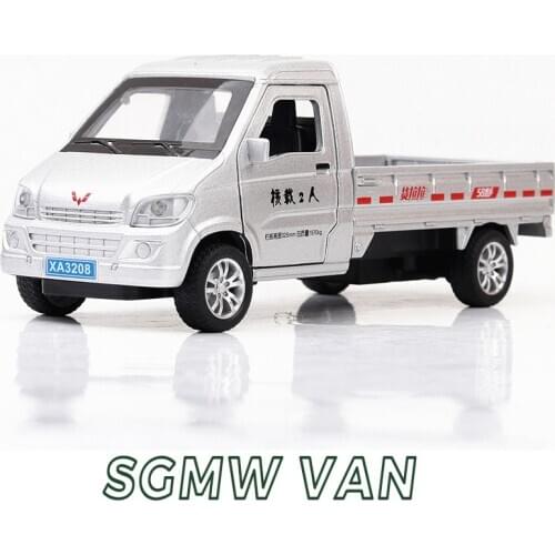 1:32 Toy Car Minibus SGMW Metal Toy Alloy Car Diecasts Toy Vehicles Car Model Miniature Scale Model Car Toys For Children