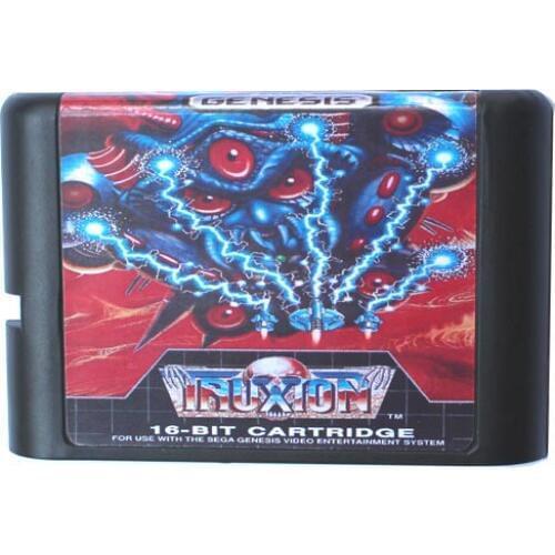 Sega MD game card - Truxton for 16 bit Sega MD game Cartridge Megadrive Genesis system