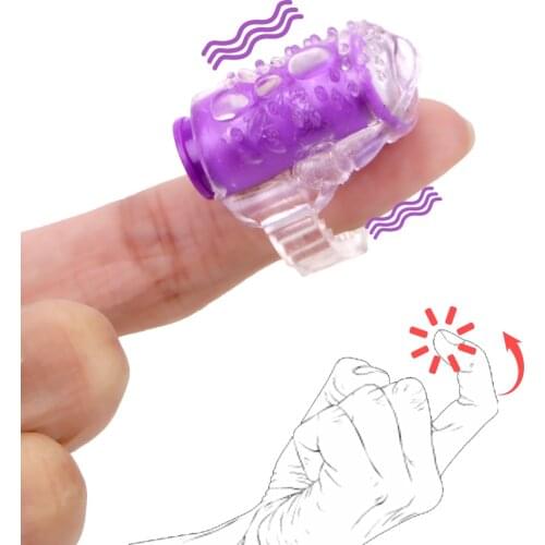 Mini Finger Vibrators G-spot Vibrator Clitoris Stimulator Oral Licking Sex Toys For Women Adult Products Erotic Masturbation