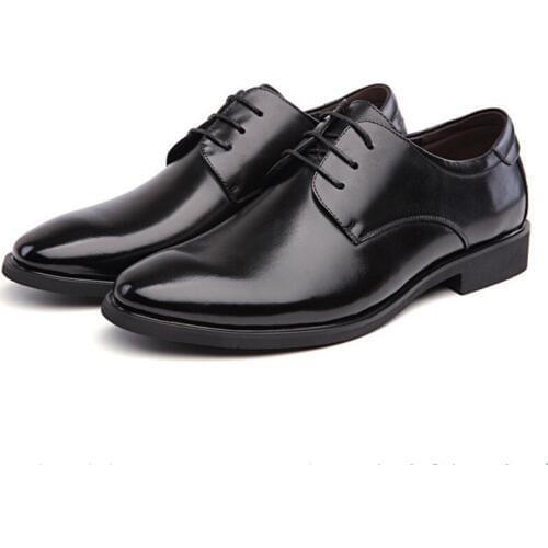 Man Dress Shoe Handmade Leather Shoes Men Formal party Shoes for Men in Black Business Shoes Men Fashon New Zapatos D Hombre