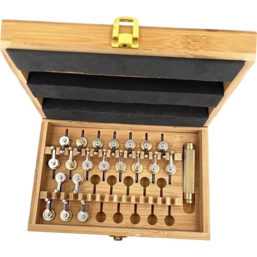 20pcs/set Watch Mainspring Winders for 2892 2000 2135 1904-2 C07111 7750 1847 3120 Repair Tools