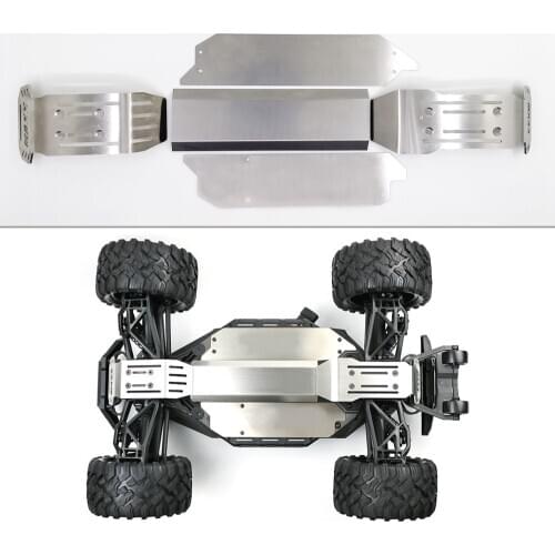 RC car TRAXXAS 89076-4 1/10 maxx bumper Chassis Armor Protection Skid Plate for Traxxass maxx option upgrade