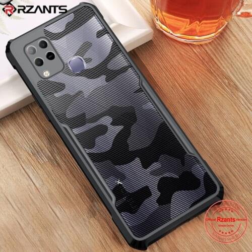 Rzants For Infinix Hot 10S Infinix Hot 10 Play 10 Lite Case Hard [Camouflage] Shockproof Slim Cover