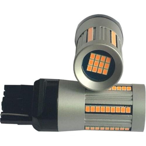 LM 2x LED CANBUS No errors 1156 7506 BA15S P21W led BAU15S PY21W T20 7440 Front Turn Signal Lights No Flash 1500LM Amber white