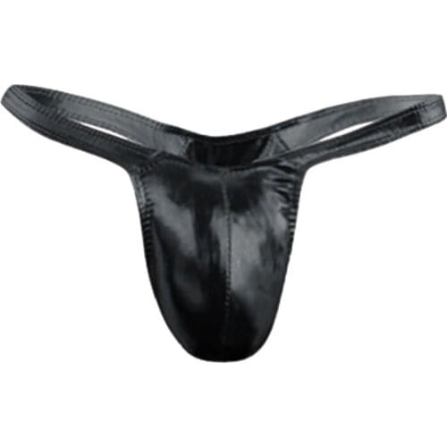 JAYCOSIN Mens Comfortable panties Mens panties men panties underwear Leather Briefs sexy panties lot