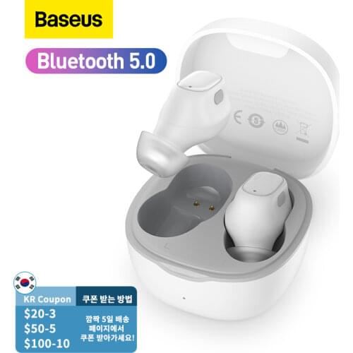 Baseus WM01 True TWS Wireless Earphones Bluetooth 5.0 Earphone HD Headphones Touch Control Earbuds for iOS/Android Headphones