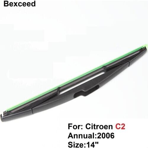 Rear Wiper Blade for Citroen C2 Bexceed of Car Windshield 14"/350MM (only Blade) 2006