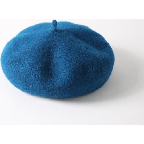 Winter Wool Berets For 90 s Girls Candy Color Womens Beret Hat Autumn Newsboy Hats Female Octagonal Cap Painter Hats gorras