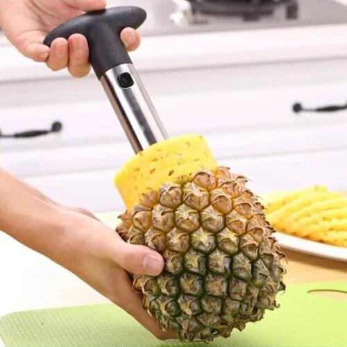1*24cm × 8.5cm Pineapple Peeler Stainless Steel Pineapple Peeler Pineapple Cutter Fruit Peeler Cutter Slicers