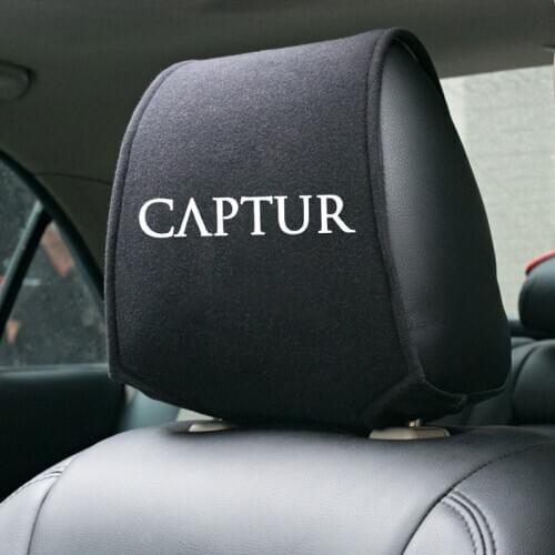 1pcs car headrest cover auto fit for Renault CAPTUR 2013-2019 Car Seat Cover