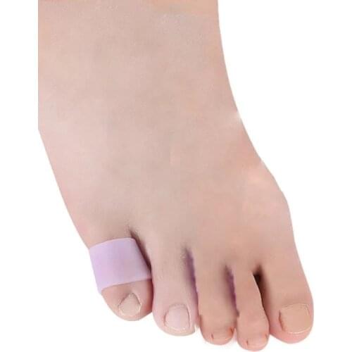 10pcs=5Pairs Little Toe Tube Corns Blisters Corrector Protector Bunion Toe Finger Protection Sleeve Foot Care Pedicure Tools