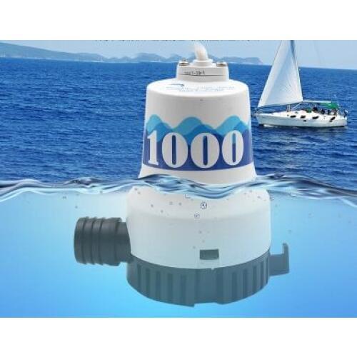 12V boat pump Submersible pump for yacht and motorboat 1000GPH
