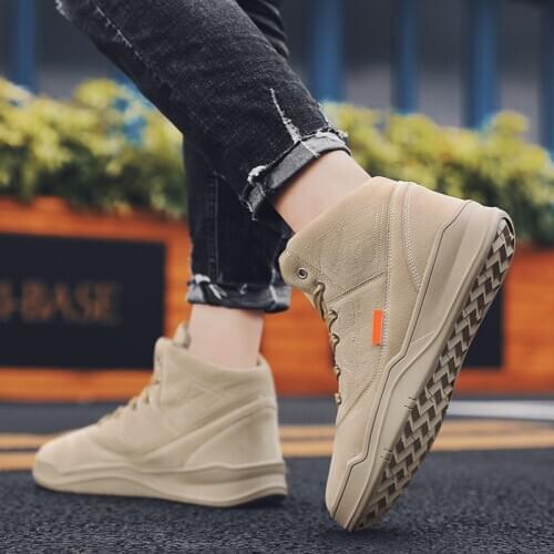 39 on hombre man Mens black cuero Sneakers breathable leisure Sneaker spring Fashionable sneakers trainers High shoes zapatos s