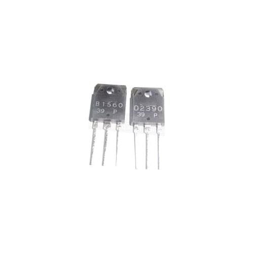 4PCS B1560 D2390 2 pairs (2pcs 2SB1560 + 2psc 2SD2390) TO-3P