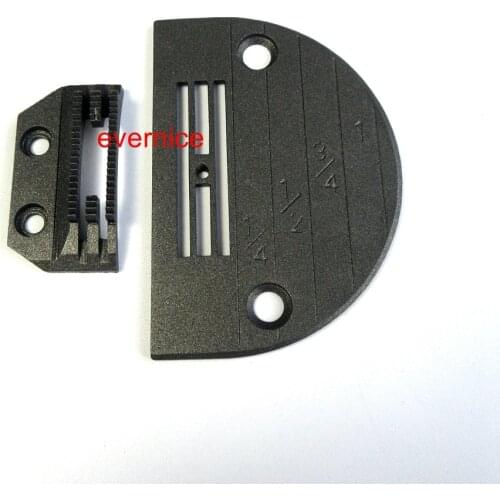 Non-stick coating Needle Plate & Feed Dog For Singer 95 96 191D 591D 771