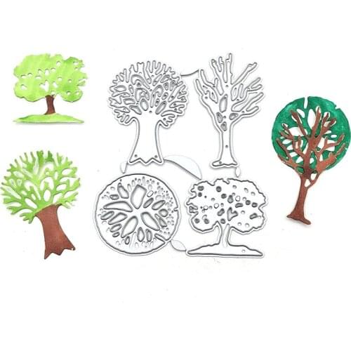 Julyarts Tree Dies Scrapbooking Soldes Stencils For DIY Scrapbooking Decorative Embossing Handcraft Die Cut
