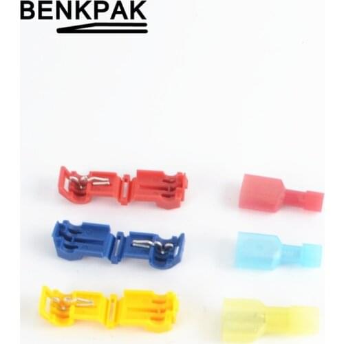 10set Scotch Lock Quick Splice Wire Connectors Terminals Crimp Electrical Car Audio
