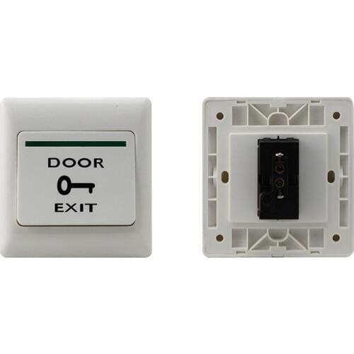 NO Push Door Exit Release Button Switch Exit Button For Door Access Control System